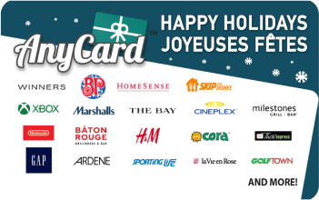 Anycard Multi Brand Holidays Fetes Card Image