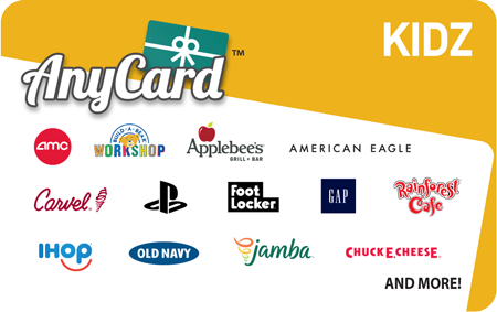 Anycard Multi Brand Kidz Card Image